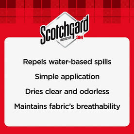 Scotchgard Fabric Water Shield - For - 10 fl oz (0.3 quart) - Recommended For: Stain Remover - Odorless Soil Resistant