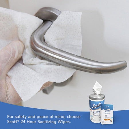 Scott 24 Hour Sanitizing Wipes - Alternate-Image1