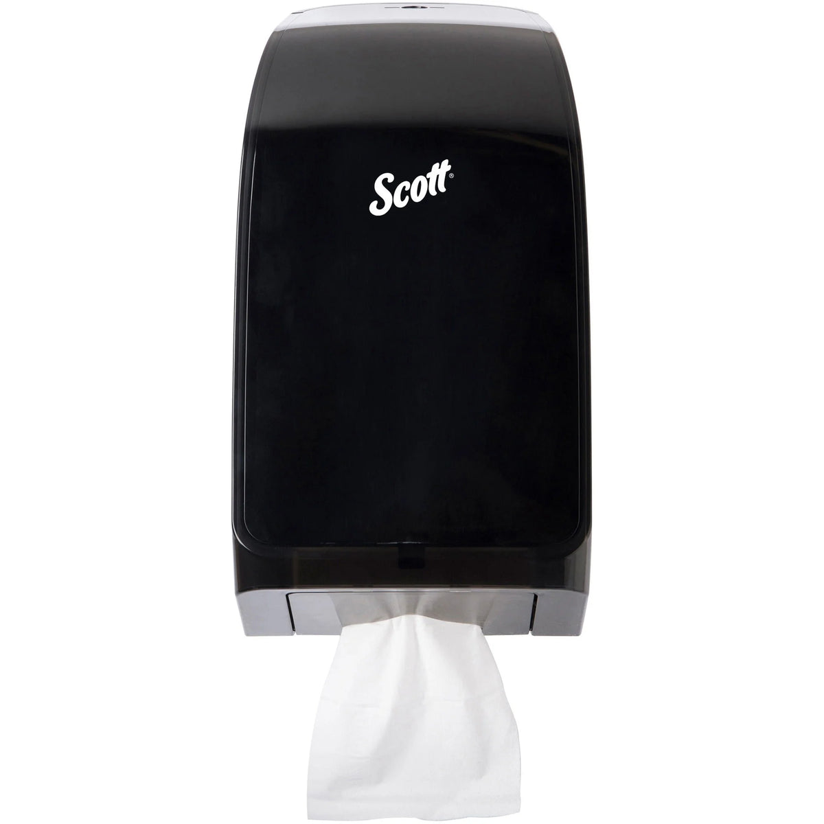 Scott Bathroom Tissue Dispenser - Hygienic Black - 13.3’’ Height - 1 Each - Dispensers