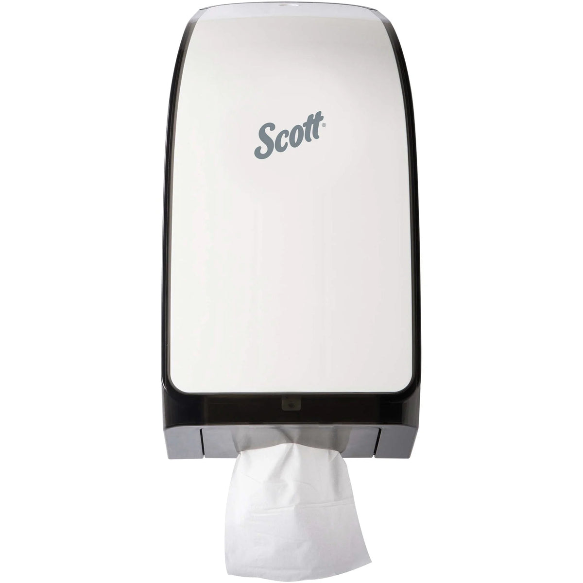 Scott Hygienic Bathroom Tissue Dispenser - 2 x Full Clip 1 Partial - 13.3’’ Height 7’’ Width 5.7’’ Depth - White