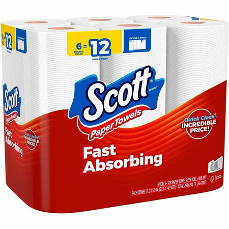Scott Choose-A-Sheet Paper Towels - Left