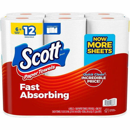Scott Choose-A-Sheet Paper Towels - Front