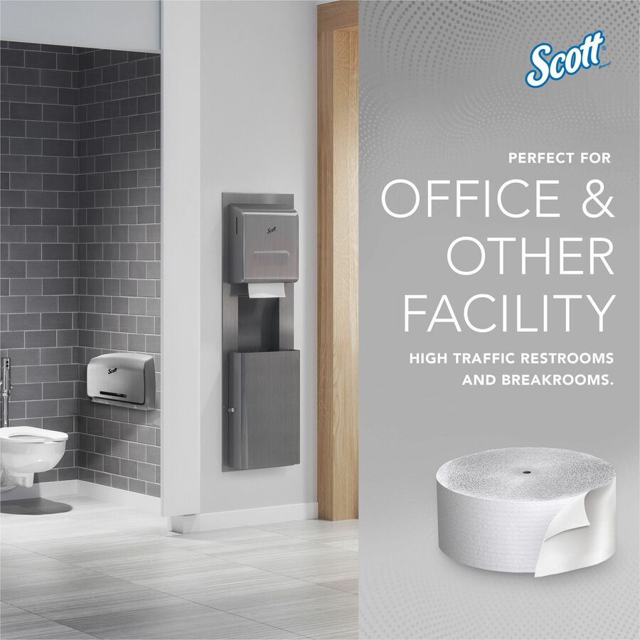 Scott Coreless High-Capacity Jumbo Roll Toilet Paper - Alternate-Image2