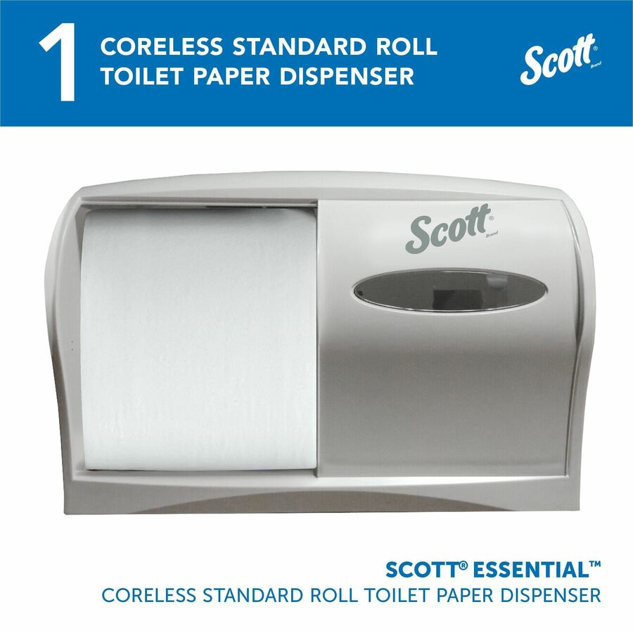 Scott Coreless Standard Roll Toilet Paper Dispenser - Bottom