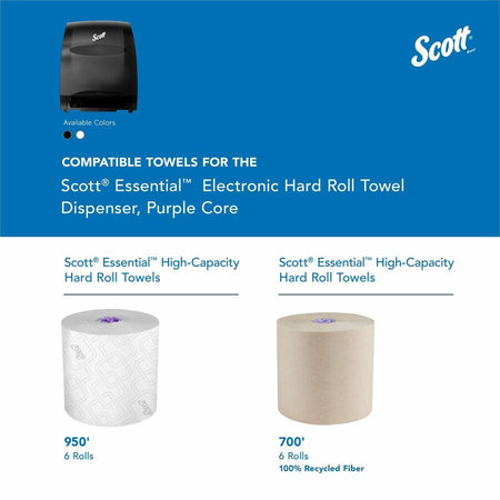 Scott Essential Automatic Hard Roll Towel Dispenser - Front