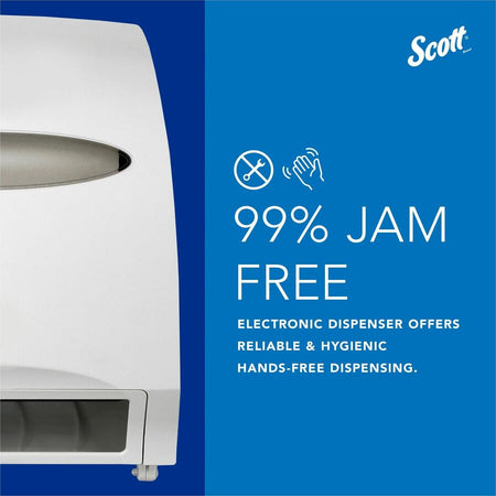 Scott Essential Automatic Hard Roll Towel Dispenser - Right