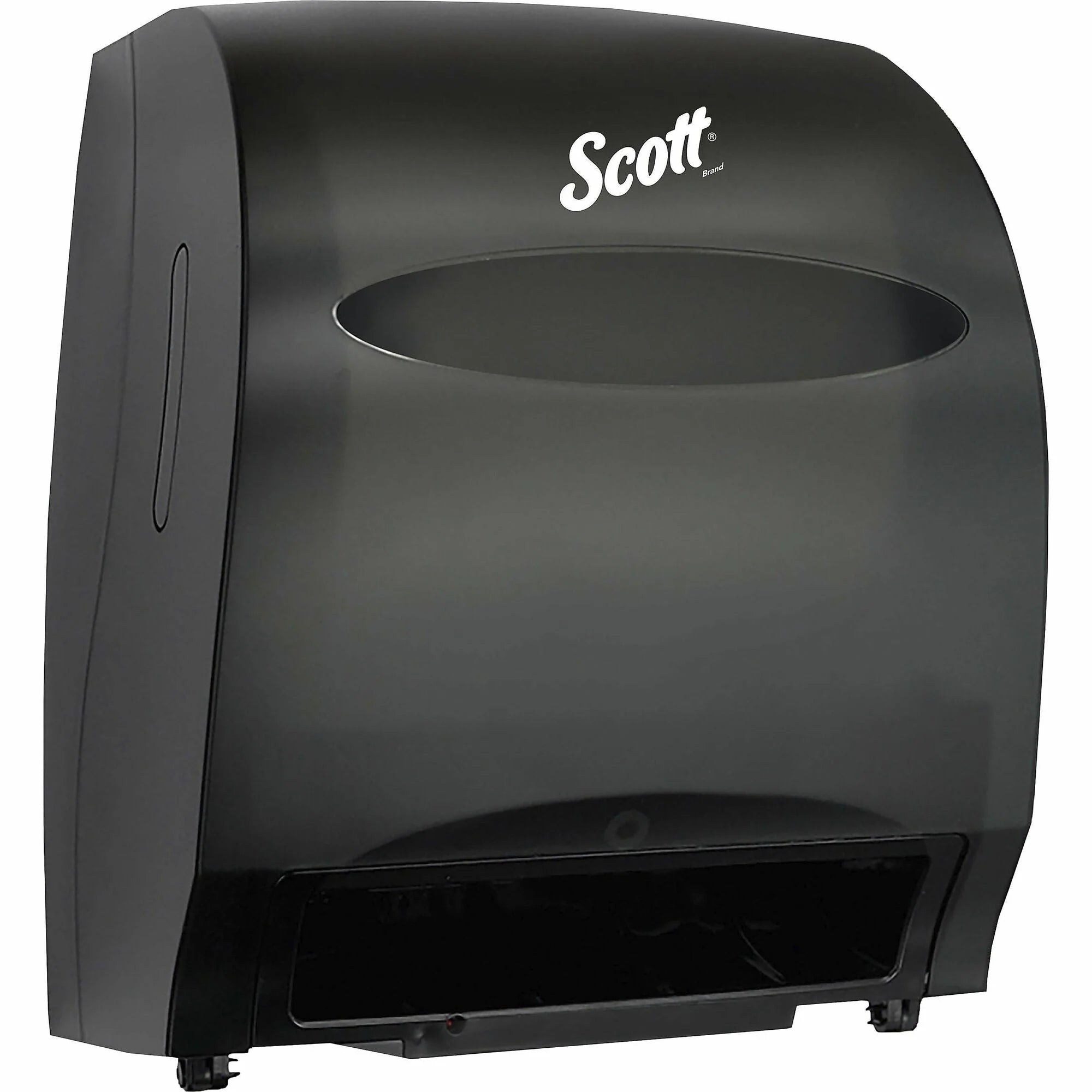 Scott Essential Automatic Hard Roll Towel Dispenser - Touchless Durable Black - Paper Dispensers