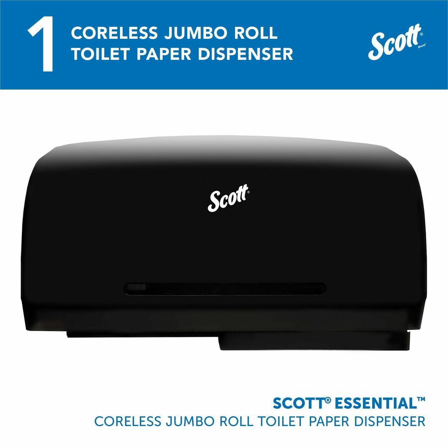Scott Essential Coreless Jumbo Roll Toilet Paper Dispenser - Bottom