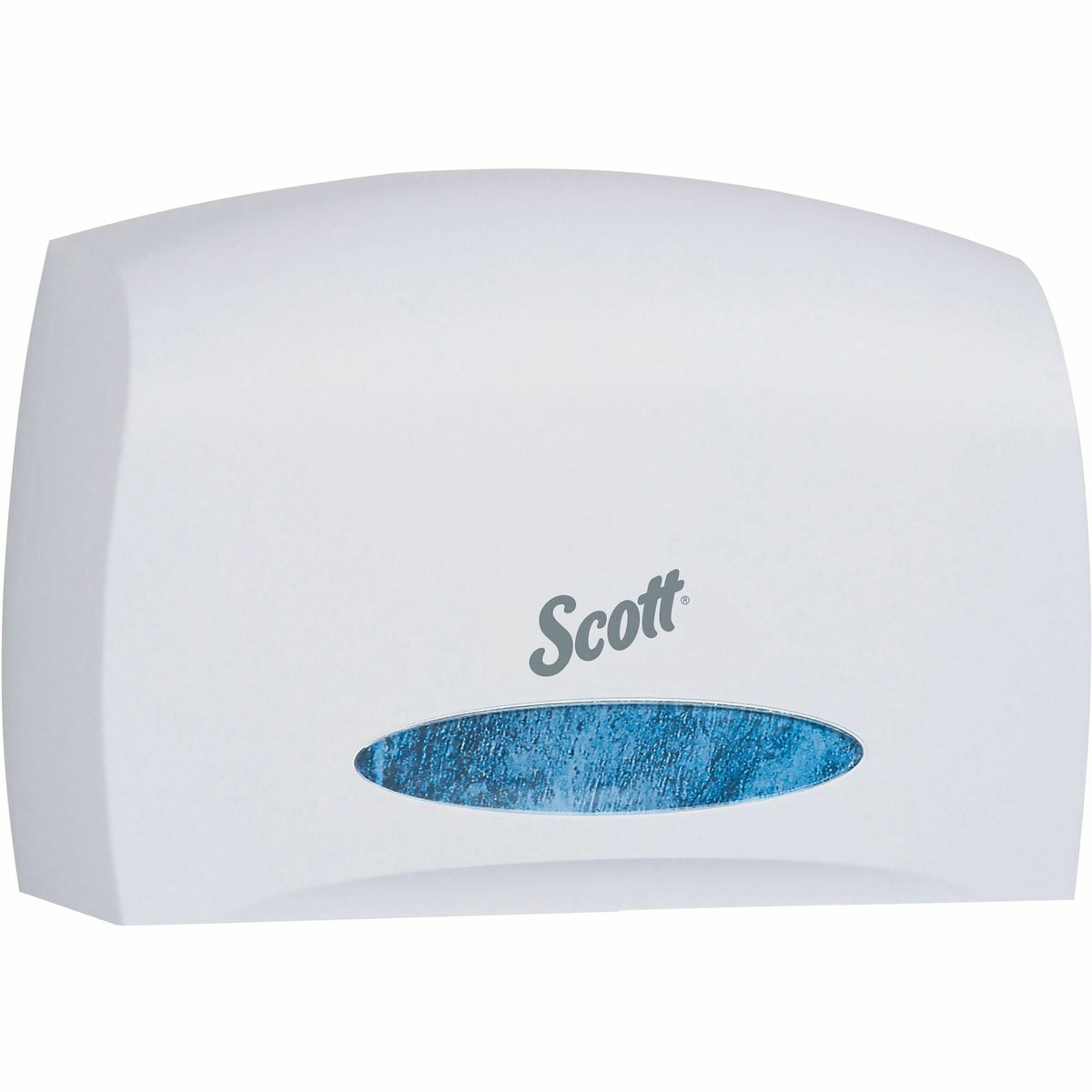 Scott Essential Coreless Jumbo Roll Toilet Paper Dispenser - 9.8’’ Height x 14.3’’ Width 6’’ Depth - White - Bathroom