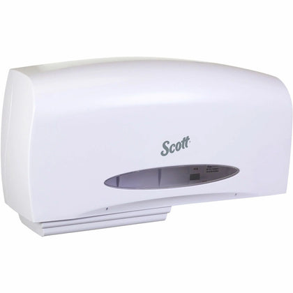 Scott Essential Coreless Jumbo Roll Toilet Paper Dispenser - Durable Plastic - Black - Bathroom Tissue Dispensers