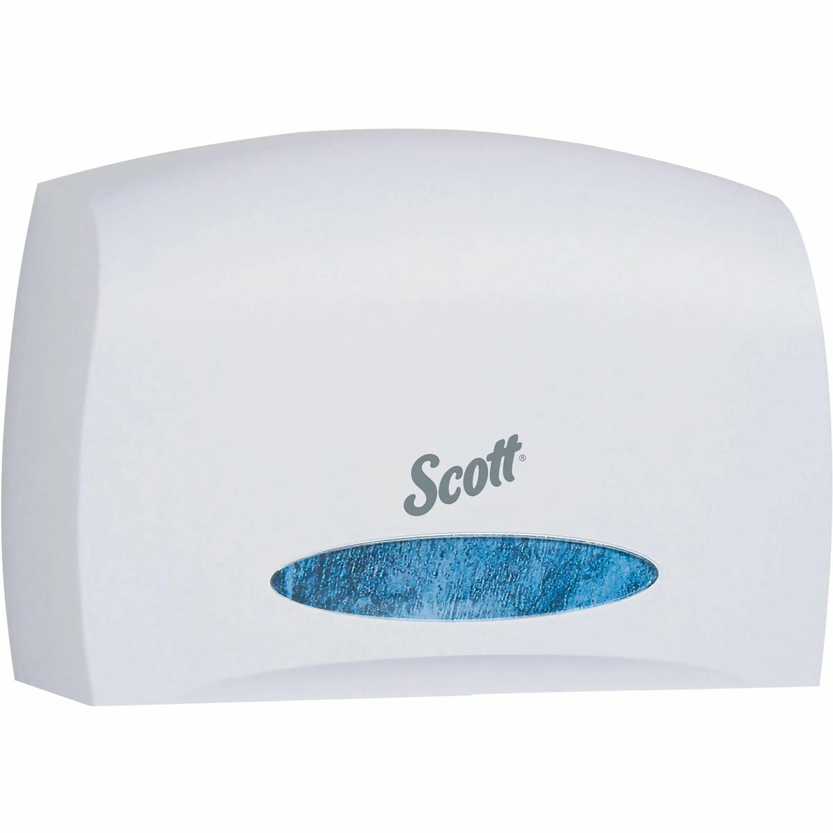 Scott Essential Coreless Jumbo Roll Toilet Paper Dispenser - 9.8’’ Height x 14.3’’ Width 6’’ Depth - White - Bathroom