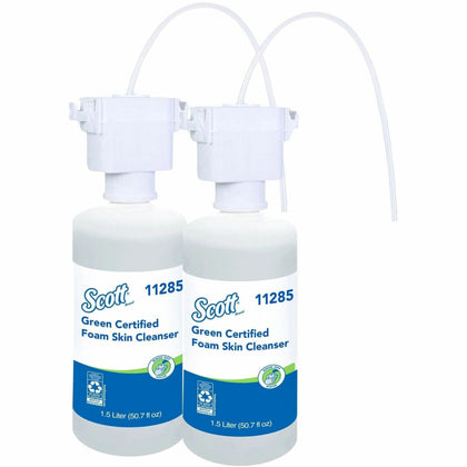 Scott Essential Green Certified Foam Skin Cleanser - 1.59 Quart - Hand Soap - Fragrance & Dye-Free - Care Dispensers