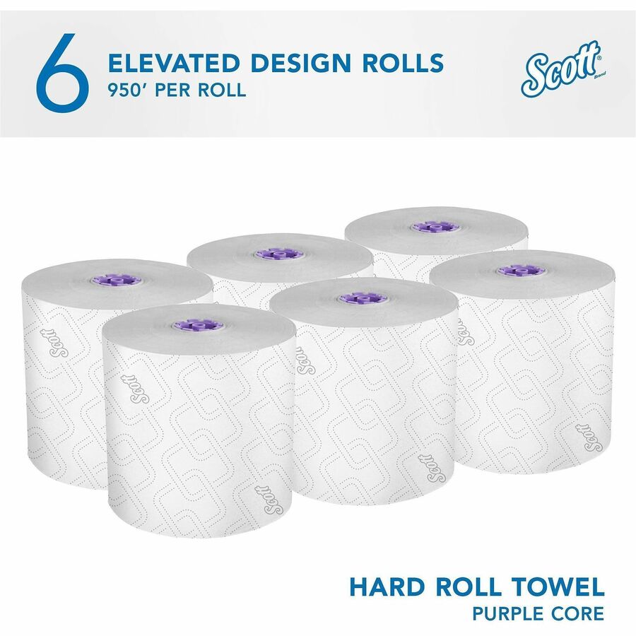 Scott Essential High Capacity Hard Roll Paper Towels with Absorbency Pockets - Alternate-Image1