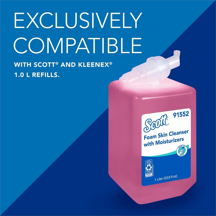 Scott Essential High Capacity Manual Skin Care Dispenser - Rear