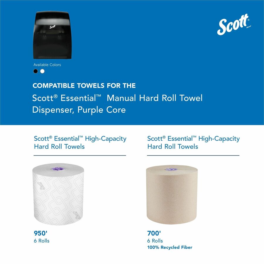 Scott Essential Manual Hard Towel Dispenser - Front