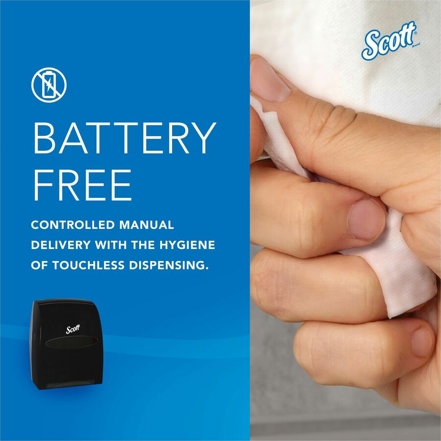 Scott Essential Manual Hard Towel Dispenser - Left