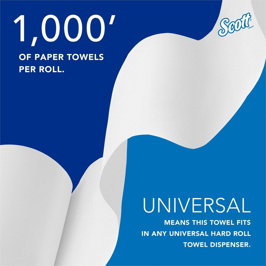 Scott Essential Universal High-Capacity Hard Roll Towels with Absorbency Pockets - Alternate-Image7