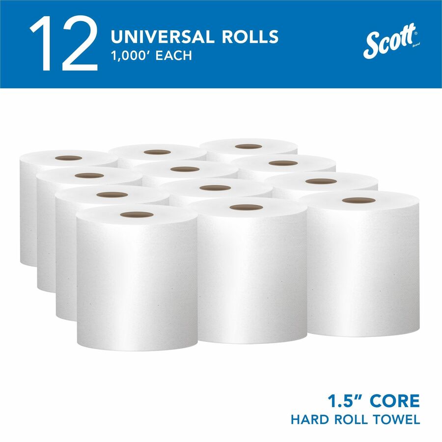 Scott Essential Universal High-Capacity Hard Roll Towels with Absorbency Pockets - Alternate-Image1