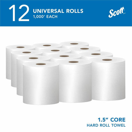 Scott Essential Universal High-Capacity Hard Roll Towels with Absorbency Pockets - Alternate-Image1