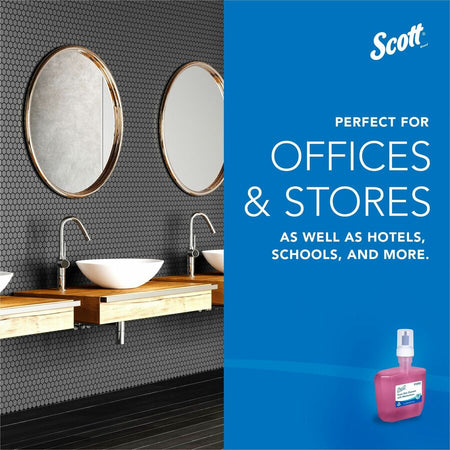Scott Foam Hand Soap with Moisturizers - Left