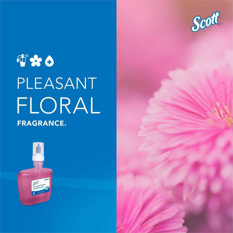 Scott Foam Hand Soap with Moisturizers - Right