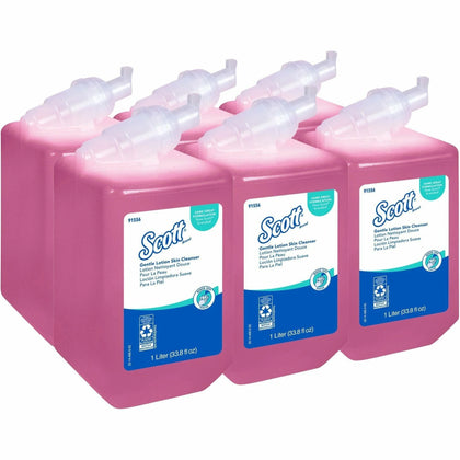 Scott Gentle Lotion Skin Cleanser - pH Balanced - 1.06 Quart - Care Dispensers & Refills