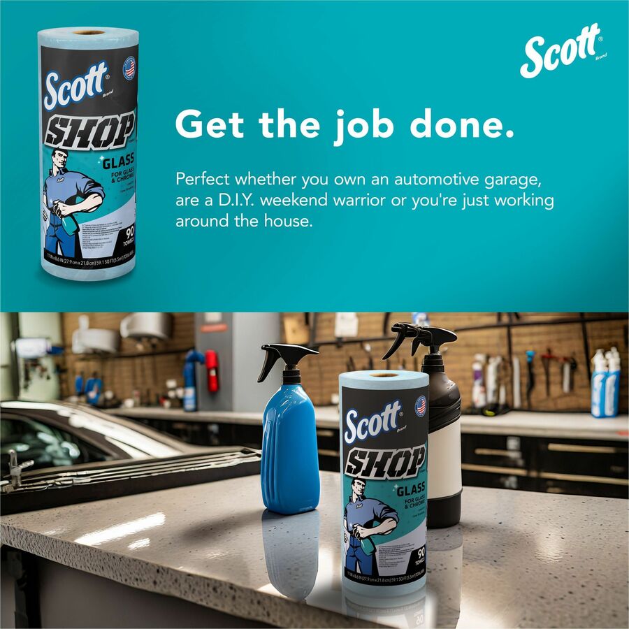 Scott Glass Cleaning Shop Towels - Alternate-Image7