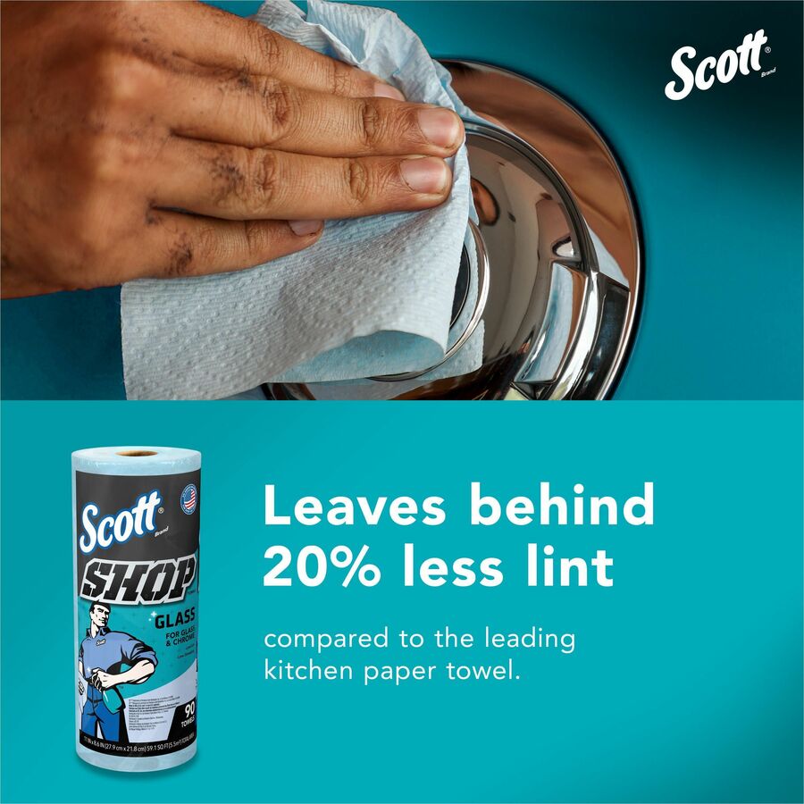 Scott Glass Cleaning Shop Towels - Alternate-Image1