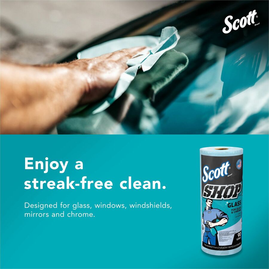 Scott Glass Cleaning Shop Towels - Alternate-Image2