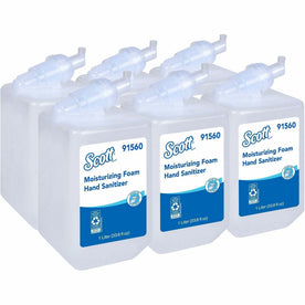 Scott Hand Sanitizer Foam Refill: Fresh Scent 1.06 Quart - Kills Germs Moisturizing - Skin Care Dispensers & Refills
