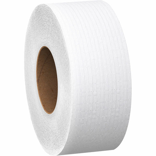 Scott High-Capacity Jumbo Roll Toilet Paper - 2 Ply - White Fiber - 4/Carton - Bathroom Tissue