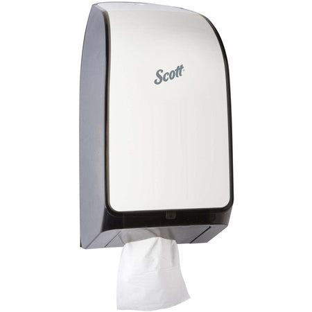 Scott Hygienic Bathroom Tissue Dispenser - 2 x Full Clip 1 Partial - 13.3’’ Height 7’’ Width 5.7’’ Depth - White