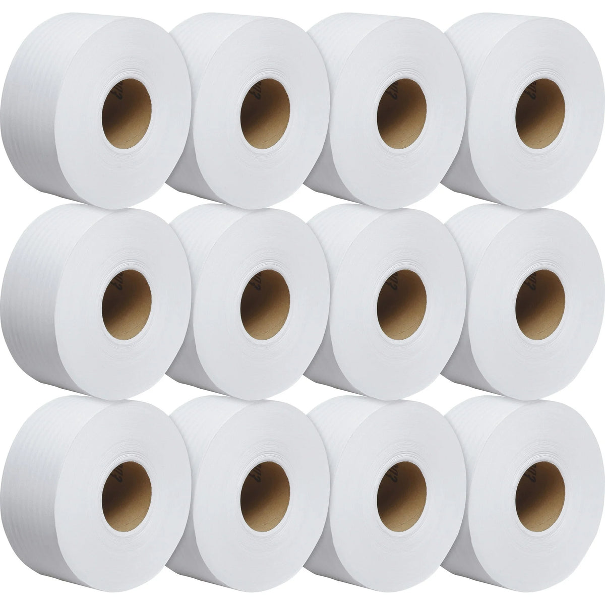 Scott JRT Jr Jumbo Roll Bath Tissue - 1 Ply - 2000 ft - White - 12/Carton - Bathroom