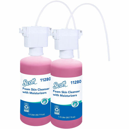 Scott Moisturizing Foam Hand Soap - Floral Scent 1.59 Quart - Kills Germs Hydrates Skin - Soaps/Cleaners