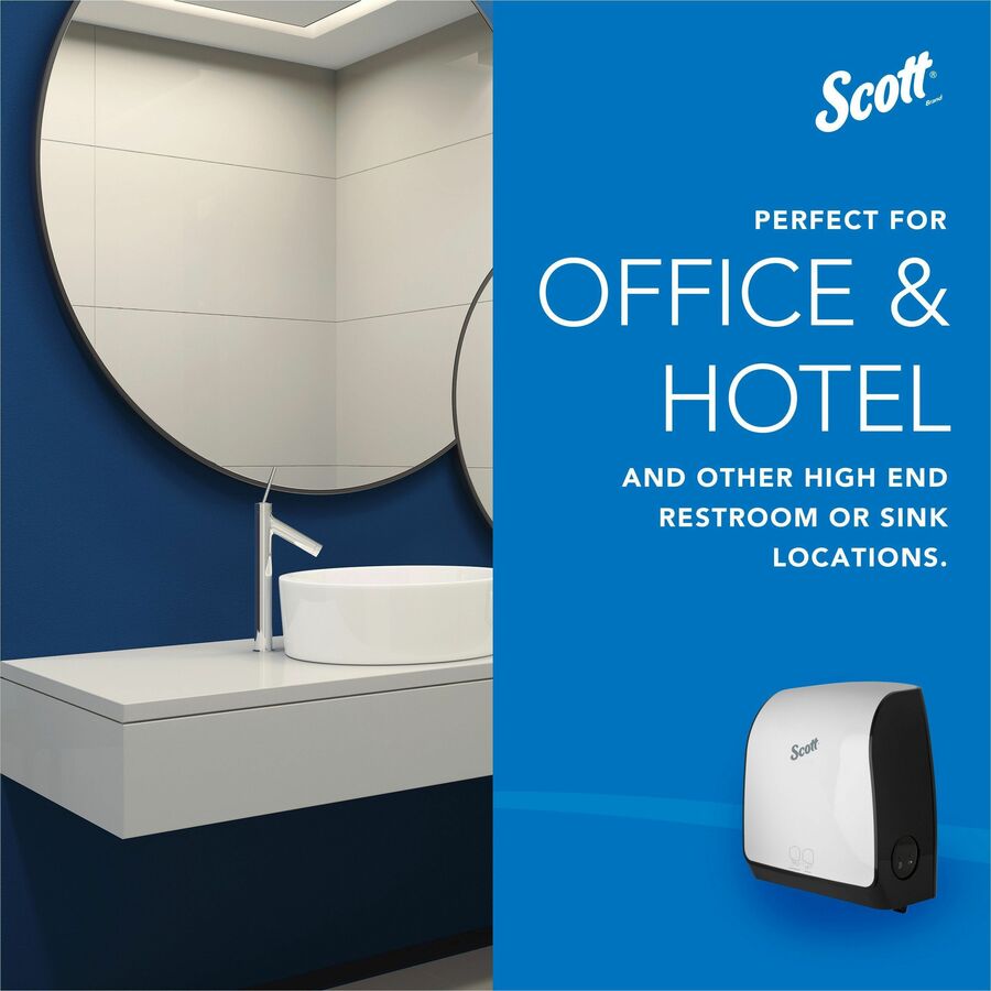 Scott Pro Automatic Hard Roll Towel Dispenser - Rear
