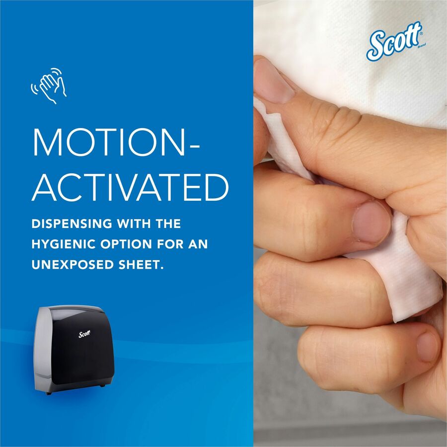 Scott Pro Automatic Hard Roll Towel Dispenser - Left