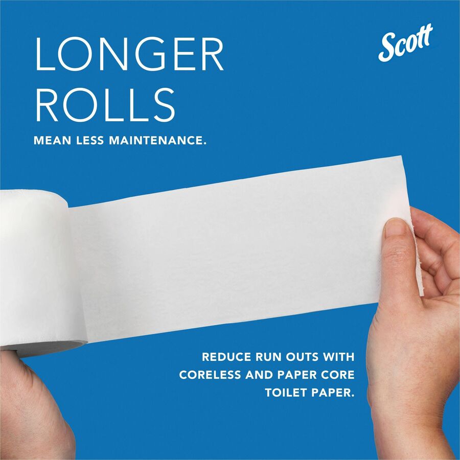 Scott Pro High-Capacity Coreless Standard Roll Toilet Paper Dispenser - 4 x - Bathroom Tissue Dispensers