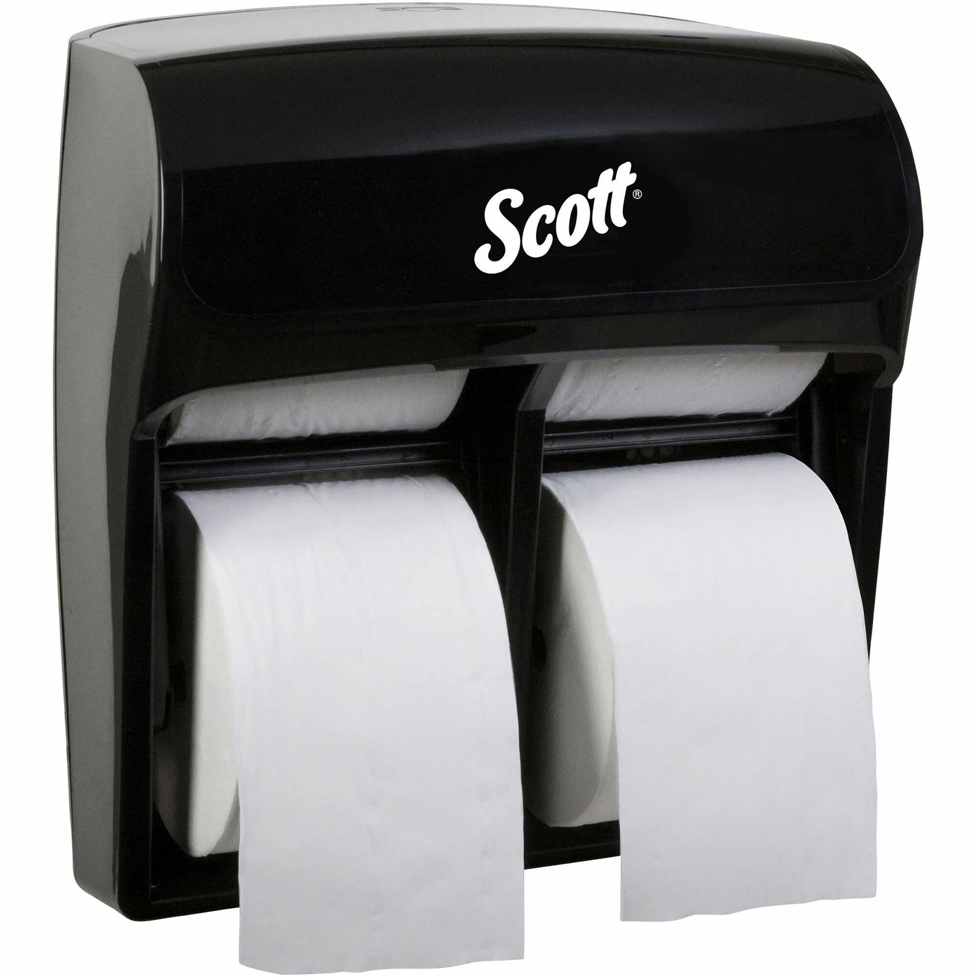 Scott Pro High-Capacity Coreless Toilet Paper Dispenser - Compact & Durable - Bathroom Tissue Dispensers