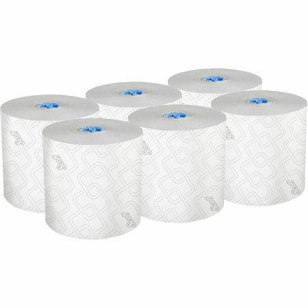 Scott Pro High-Capacity Hard Roll Towels - Enhanced Design with Absorbency Pockets - Paper