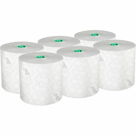 Scott Pro High-Capacity Hard Roll Towels - Enhanced Design Absorbency Pockets - Paper