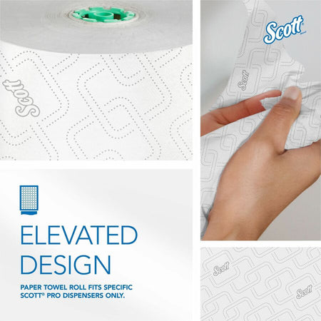 Scott Pro High-Capacity Hard Roll Towels with Elevated Design and Absorbency Pockets - Alternate-Image5