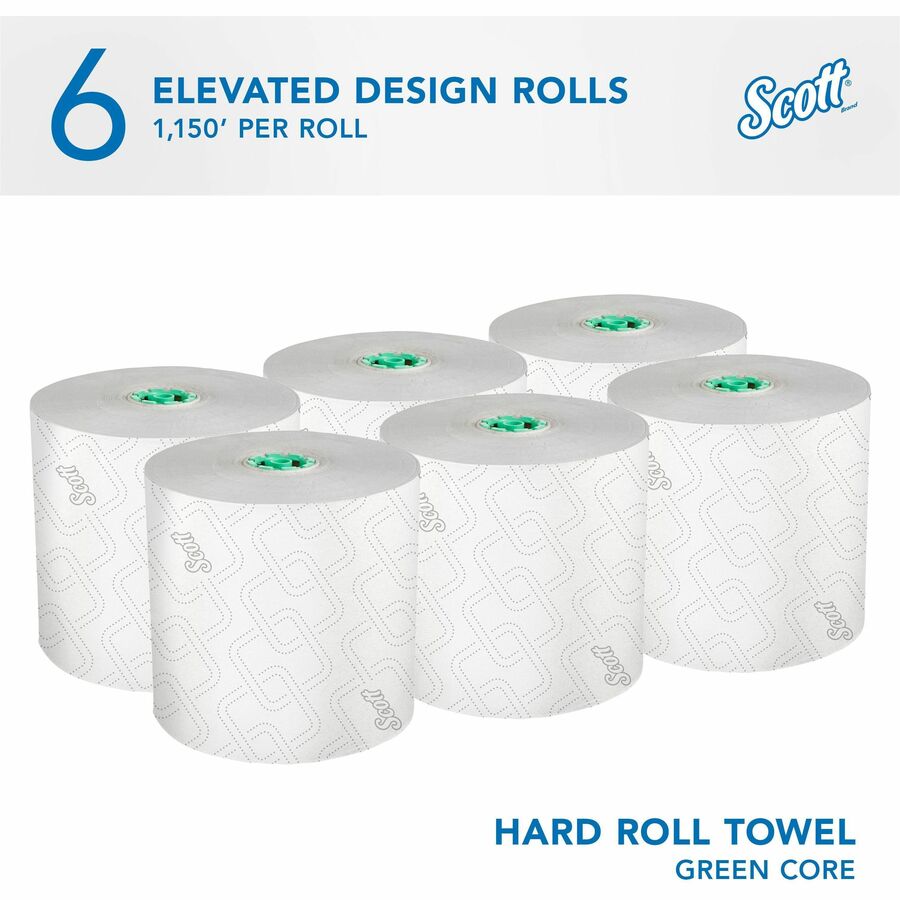 Scott Pro High-Capacity Hard Roll Towels with Elevated Design and Absorbency Pockets - Alternate-Image1