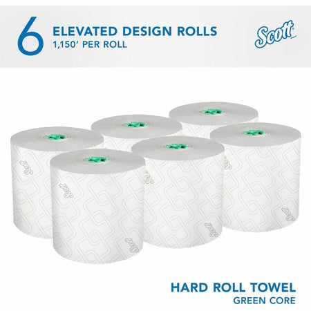 Scott Pro High-Capacity Hard Roll Towels with Elevated Design and Absorbency Pockets - Alternate-Image1