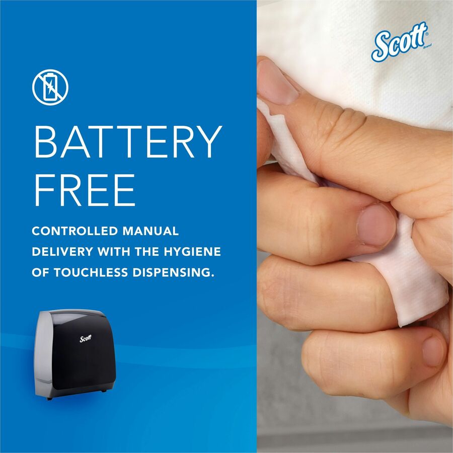 Scott Pro Manual Hard Roll Towel Dispenser - Bottom
