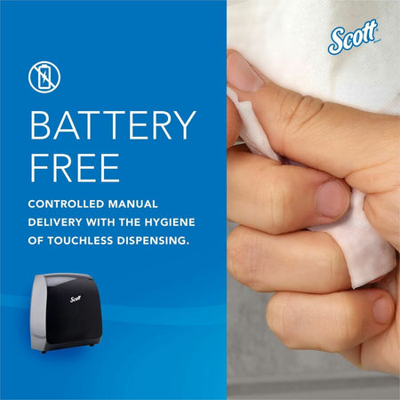 Scott Pro Manual Hard Roll Towel Dispenser - Bottom
