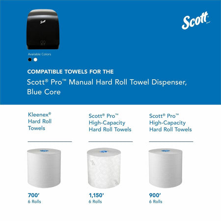 Scott Pro Manual Hard Roll Towel Dispenser - Front