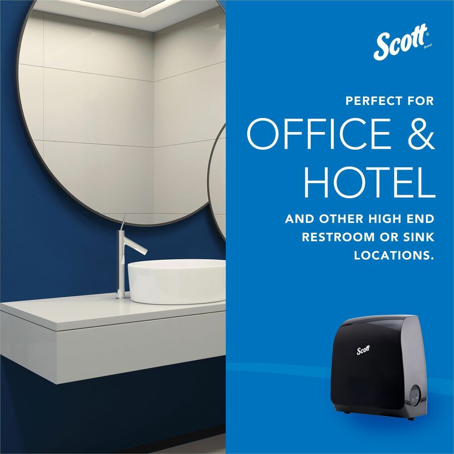 Scott Pro Manual Hard Roll Towel Dispenser - Rear