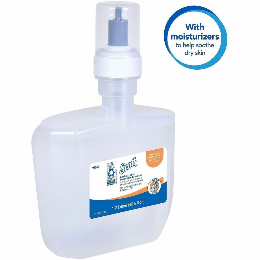 Scott&reg; Antimicrobial Foam Skin Cleanser - Alternate-Image2