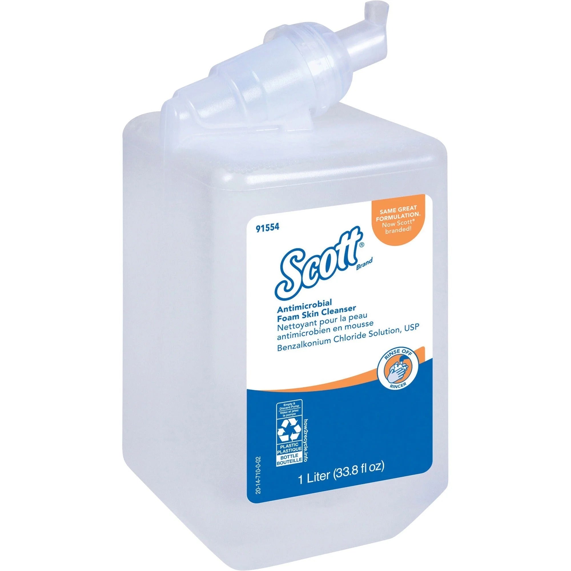 Scott® Antimicrobial Foam Skin Cleanser - Antibacterial Hygienic Formula - Care Dispensers & Refills