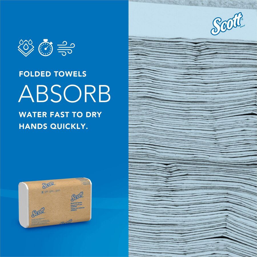 Scott&reg; Multifold Narrow Width Paper Towels with Absorbency Pockets - Alternate-Image6